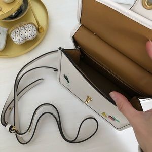 COACH Willis Top Handle with Garden Embroidery